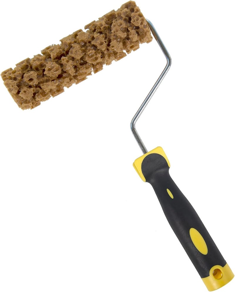 Hanroy Sponge Paint Roller Small 6" for Texture Painting Decorators Brush Tool, Fast and Easy Pattern Art Sponge Roller for Home Wall(M60) - Image 5